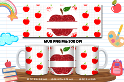 11oz &amp; 15oz Mug School Design Teacher Pencil Back to School Product Image 1