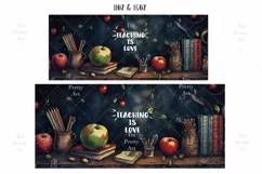 School Mug Wrap Sublimation Designs, School Tree Mug, School Png