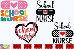 School Nurse SVG | Nurse SVG | Nursing SVG | Nurse Life SVG Product Image 3