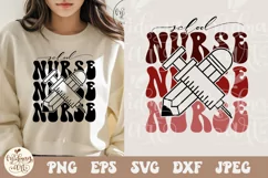 School nurse SVG PNG, School Nurse Gift, Retro School Nurse Product Image 2