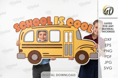 School Photo Zones Bundle Laser Cut. Photo Booth Props SVG Product Image 7