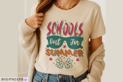School's Out For Summer PNG Teacher SVG Design Product Image 3