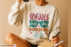 School's Out For Summer PNG Teacher SVG Design Product Image 4