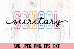 School Secretary Mode SVG - Secretary Era - Secretary PNG Product Image 5