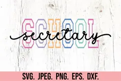 School Secretary Mode SVG - Secretary Era - Secretary PNG Product Image 5