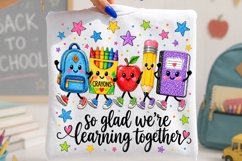 School Supplies Learning Together PNG Product Image 2