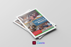 Create a memorable school yearbook with this editable template. Perfect for graduations, class memories, student photos, school events, and end of year keepsakes.