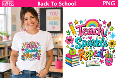Back To School Bundle | School Quote Clipart Product Image 21