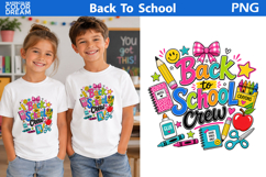 Back To School Crew | School Sublimation Product Image 1