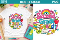 Second Grade Squad | School Sublimation Product Image 1