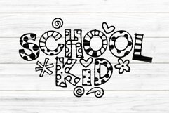 Schoolkid Cutting file SVG DXF FCM Product Image 1