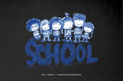 Watercolor Back to school clipart. School supplies PNG Product Image 7