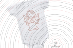Guardian Angel cutting file SVG DXF Product Image 4