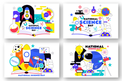10 National Science Day Illustration Product Image 3