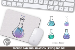Mouse Pad Science Beaker Product Image 1