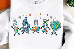 Science Doodles Characters PNG Product Image 1