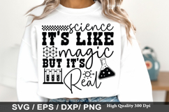 Science It s Like Magic but It s Real - Science SVG Design Product Image 1