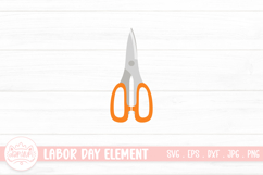 Scissors Clipart | Labor Day Elements Product Image 1