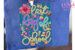 Last Day of School PNG, Beach Summer Sublimation, End of Sch Product Image 6