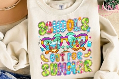 School's Out For Summer PNG, Beach Sunglasses Sublimation De Product Image 1