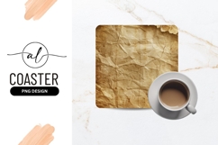 Crumpled Brown Paper Texture with Cracks and Folds Product Image 1