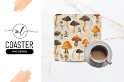 Watercolor Mushroom Illustration with Various Colors Product Image 1