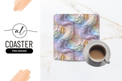 Pastel Abstract Woven Texture with Soft Colors Product Image 1