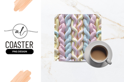 Pastel Braided Texture Seamless Pattern Background Product Image 1