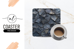 Dark Irregular Slate Stone Surface Background Product Image 1