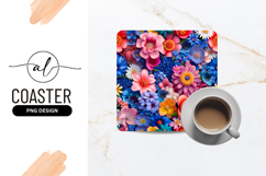 Colorful Flower Garden Floral Background For Design Product Image 1