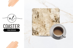 Grunge Texture Background Square Coaster Png Product Image 1