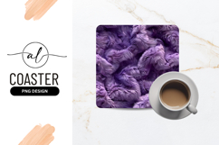 Abstract Purple Fur Texture Background with Soft Hairs Product Image 1