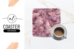 Close up of soft pink feathers texture background image Product Image 1