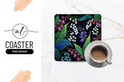 Floral Illustration of Lily of the Valley and Bluebell Product Image 1