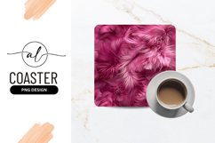 Pink Feather Texture Background Close Up Soft Feathers Product Image 1