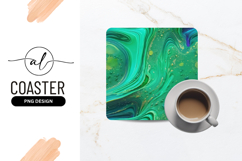 Green Marble Texture Background Art Swirls Design Product Image 1