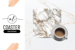 White Marble Texture With Brown Veins Detailed Product Image 1