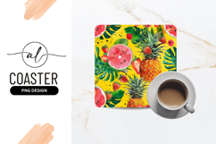 Tropical Fruit Pattern with Pineapple Watermelon Product Image 1