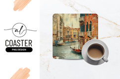 Gondola On Canal In Venice Italy Product Image 1