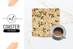 Floral Botanical Seamless Pattern With Cream Flowers Product Image 1