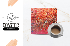 Glittering Red And Gold Festive Confetti Texture Product Image 1