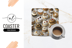 Assorted Cakes And Cupcakes On Wooden Surface Product Image 1