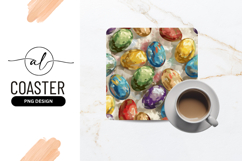 Colorful Easter Eggs Painted Seamless Pattern Product Image 1