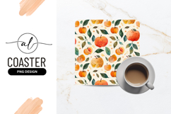 Watercolor Apple And Leaves Seamless Pattern Product Image 1