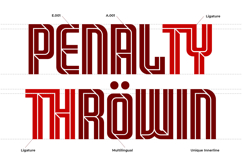 Scorex - Modern Condensed Sport Logo Font Product Image 5