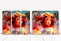 Scorpio Zodiac Sign Tumbler Wrap Sublimation 20 oz Product Image 3