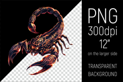 Scorpio Zodiac Sign Clipart. Perfect for astrology enthusiasts, spiritual creators, and designers looking to add celestial elegance to their projects.