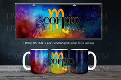 Scorpio - Zodiac Sign 11oz &amp; 15oz Mug Sublimation, design 1 Product Image 3