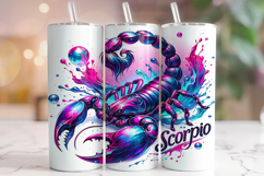 Scorpio Tumbler Wrap, Scorpio Zodiac Tumbler, Scorpio Queen Product Image 1
