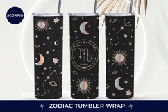 Zodiac sublimation tumbler bundle, 20 oz skinny tumbler Product Image 11